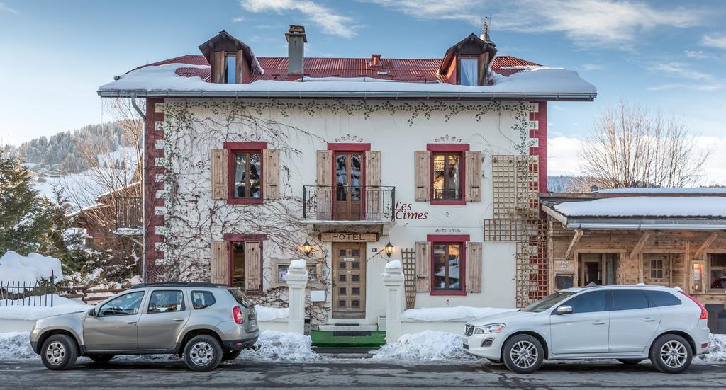 Hôtel Les Cimes Megève Exterior foto